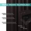 image:imageNICETOWN Full Shade Curtain Panel Energy Smart amp Noise Blocking Out Blackout Drape for Dining Room Window Thermal Insulated Guest Room Lined Window DressingSilver Gray 42 x 84 inchBrown