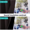 image:imageNICETOWN Full Shade Curtain Panel Energy Smart amp Noise Blocking Out Blackout Drape for Dining Room Window Thermal Insulated Guest Room Lined Window DressingSilver Gray 42 x 84 inchNavy