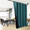 image:imageNICETOWN Full Shade Curtain Panel Energy Smart amp Noise Blocking Out Blackout Drape for Dining Room Window Thermal Insulated Guest Room Lined Window DressingSilver Gray 42 x 84 inchSea Teal