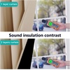 image:imageNICETOWN Full Shade Curtain Panel Energy Smart amp Noise Blocking Out Blackout Drape for Dining Room Window Thermal Insulated Guest Room Lined Window DressingSilver Gray 42 x 84 inchBiscotti Beige