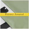 image:imageNICETOWN Lockdown Shade Classroom Curtains Privacy Small Window Curtains 8 x 36 Inch Long French Front Door Shades Tie Up Shades Window Coverings 1 Panel Olive GreenOlive Green