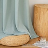 image:imageNICETOWN Semi Sheer Linen Burlap Curtains for Windows 96 inch Length 2 Panels Grommet Semi Sheer Balance Privacy Added with Light Filtering Vertical Drapes for BedroomLiving Room W55 x L96Sage Green
