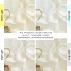 image:imageNICETOWN Semi Sheer Linen Burlap Curtains for Windows 96 inch Length 2 Panels Grommet Semi Sheer Balance Privacy Added with Light Filtering Vertical Drapes for BedroomLiving Room W55 x L96Natural