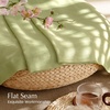 image:imageNICETOWN Semi Sheer Linen Burlap Curtains for Windows 96 inch Length 2 Panels Grommet Semi Sheer Balance Privacy Added with Light Filtering Vertical Drapes for BedroomLiving Room W55 x L96Fresh Green